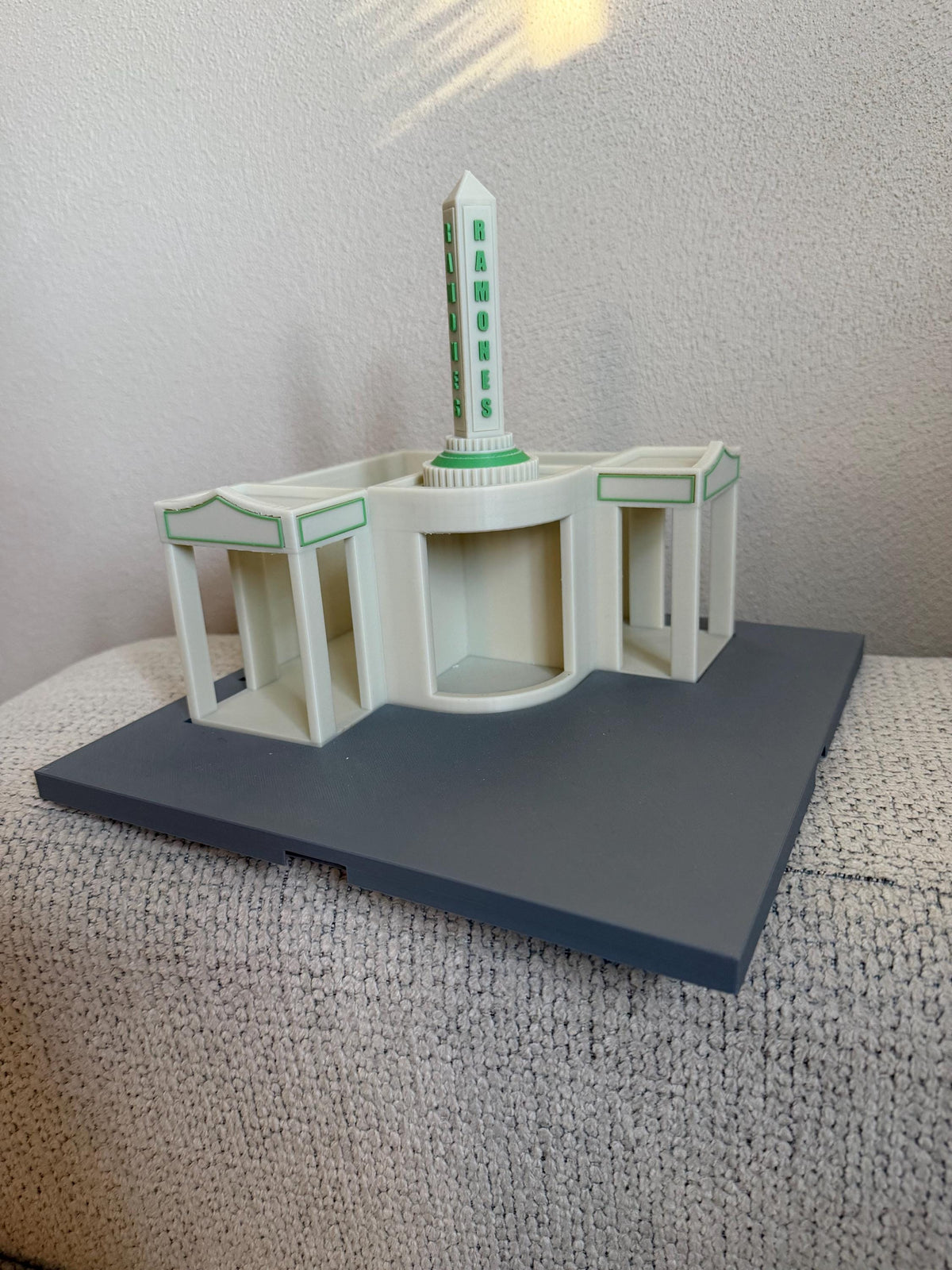 Route 66 Town, Model Town, Retro Body Shop, Paint Studio Playset | Ramone's House of Body Art