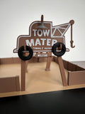 Route 66 Town, Model Town, Junkyard Shack Playset | Tow Mater