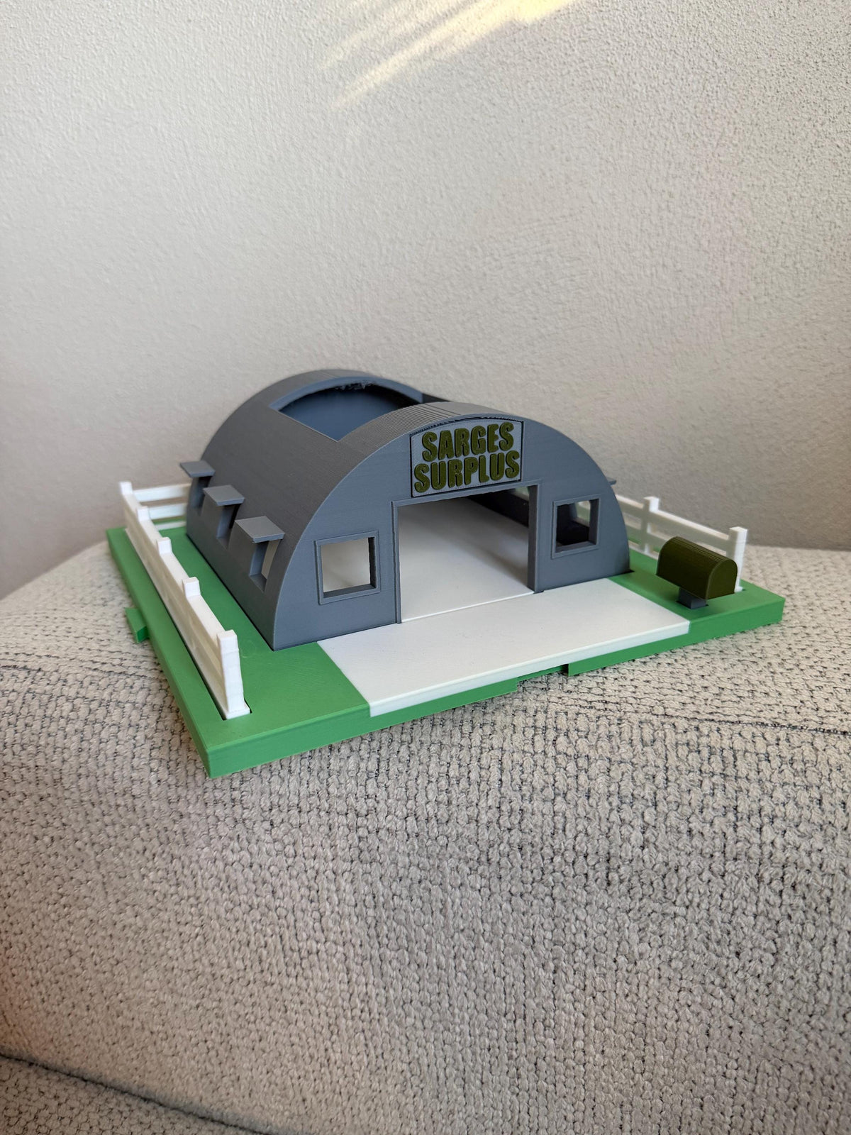 Route 66 Town, Model Town, Army Surplus Shop Playset | Sarge's Surplus