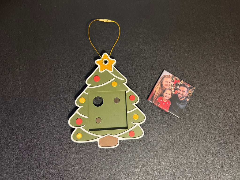 2x2 Christmas Tree Ornament