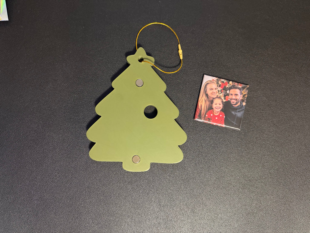 2x2 Christmas Tree Ornament