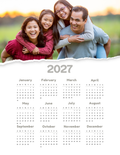 Custom 2027 Magnet Calendar