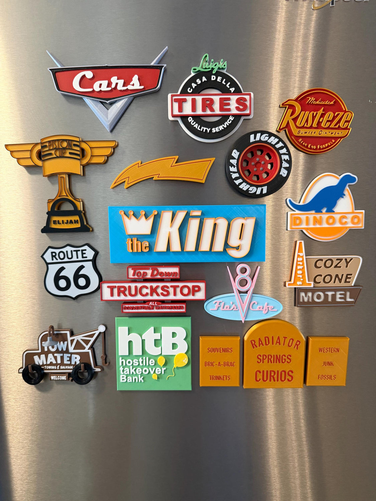 Custom 3D-Printed Cars-Inspired Magnets | Gift for Mechanics, Boyfriend Gift | Toolbox magnets